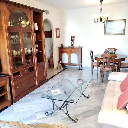 With 2 Bedrooms In With Shared Pool Furnished Terrace And Wifi 300 M From The Beach Apartment Marbella